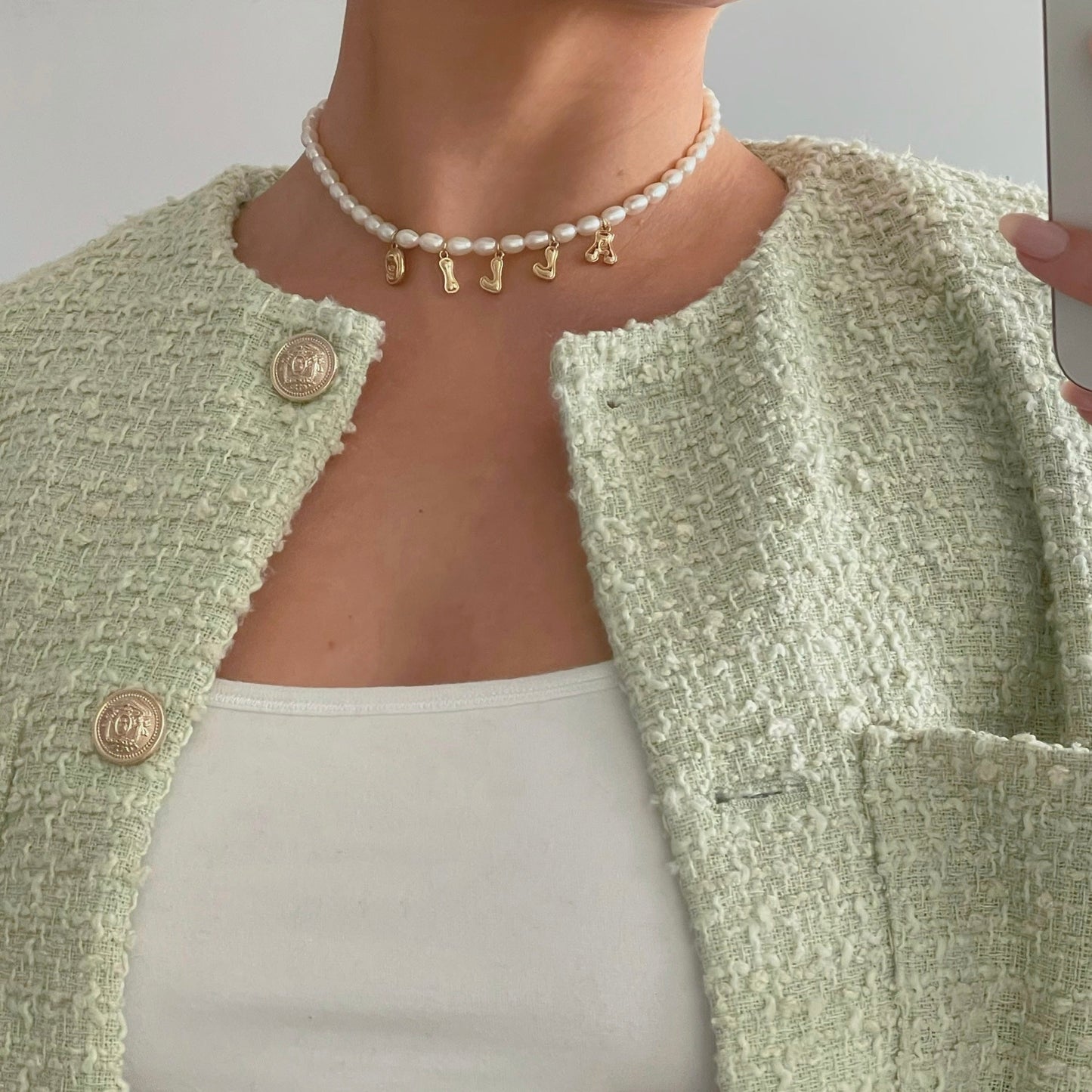 Custom Groovy Gal Necklace