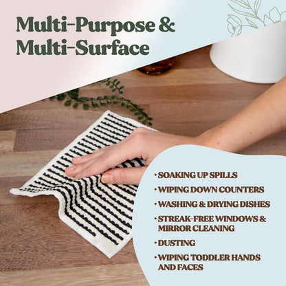 Swedish Dishcloths for Kitchen & Cleaning | 5 Pack🧼