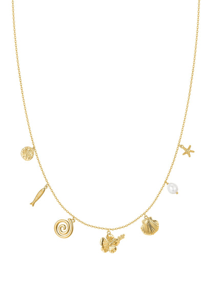 Ocean Archives Necklace in 18k Gold Vermeil