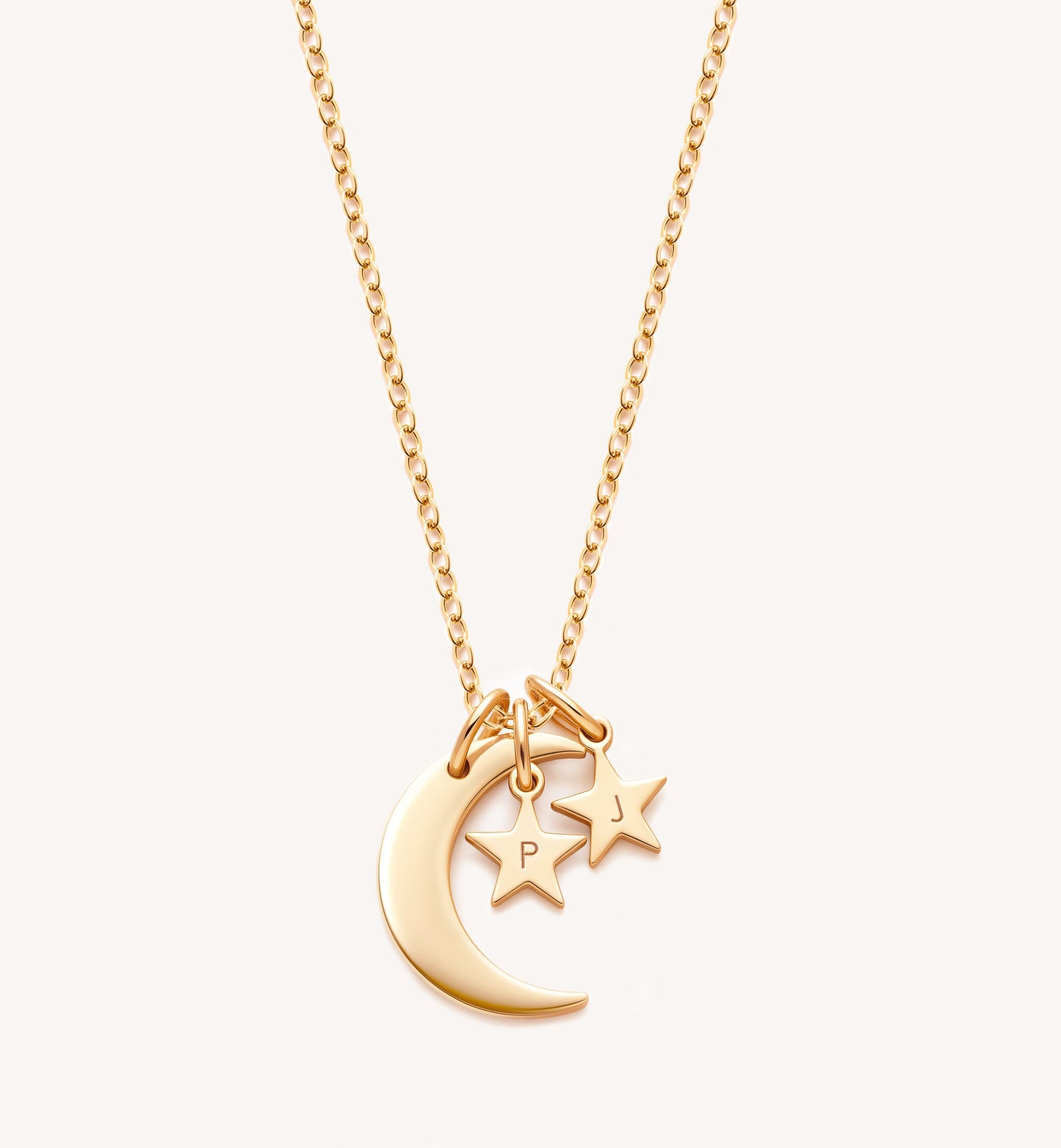 Sky Moon & Stars Necklace