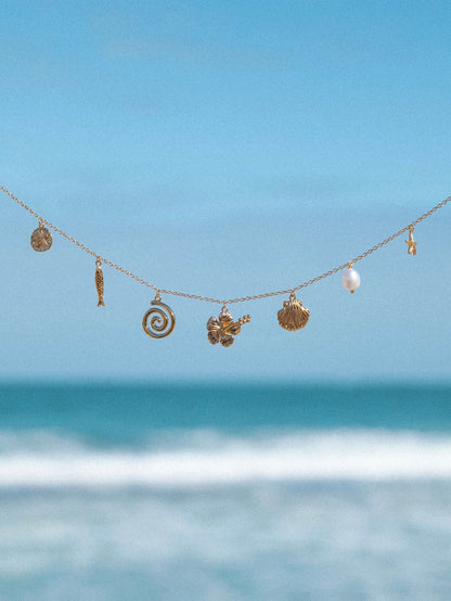 Ocean Archives Necklace in 18k Gold Vermeil