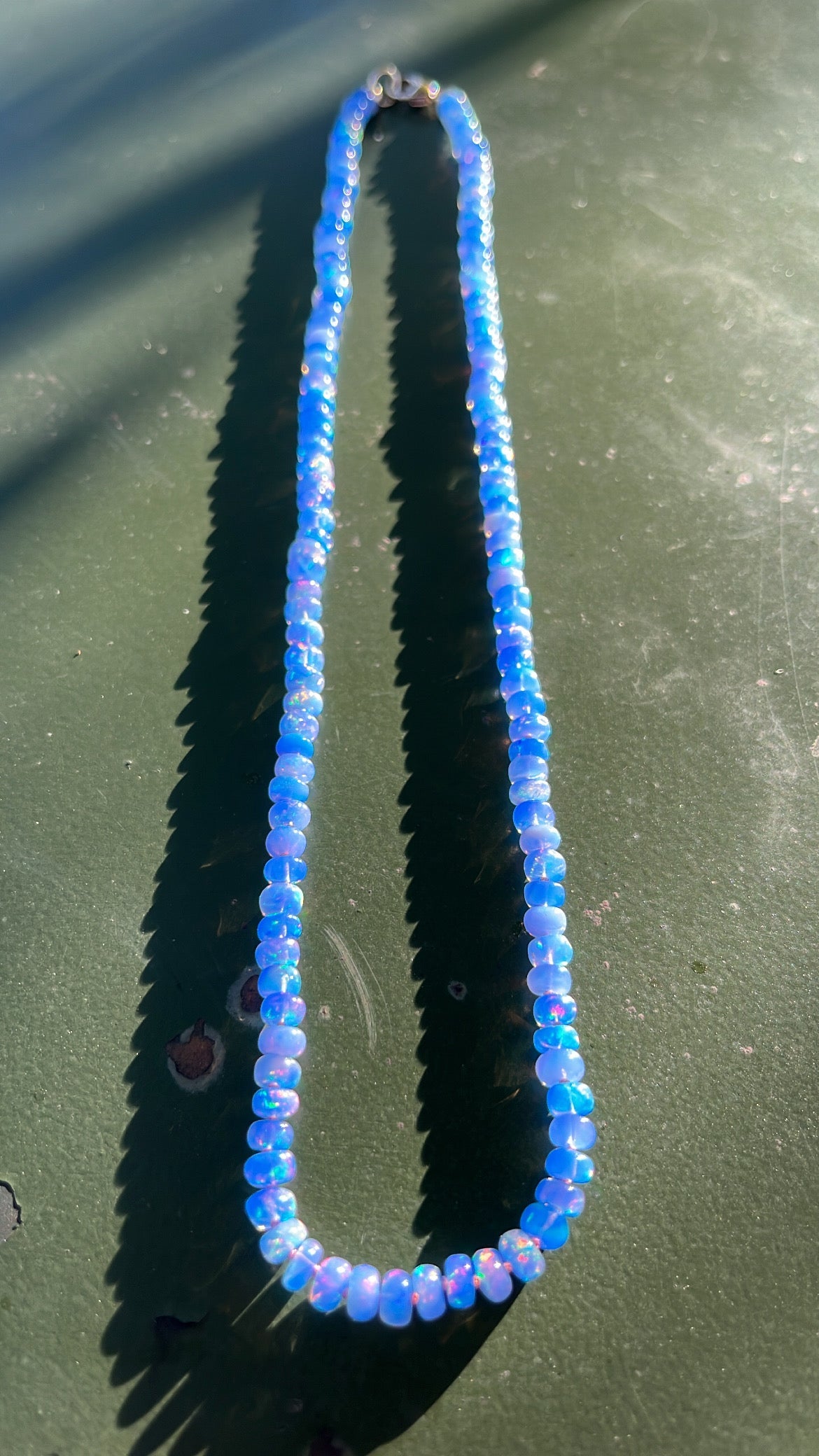 NEON OPAL NECKLACE-LILAC