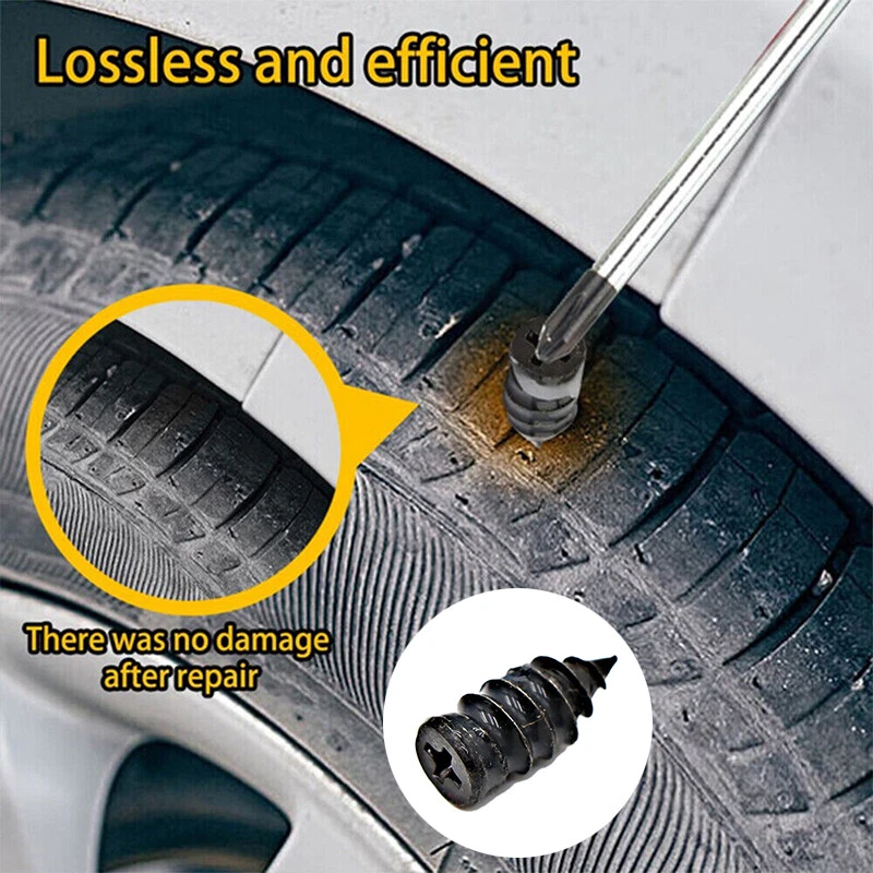 🎄Christmas-Sale 49%OFF🔥Tire Repair Rubber Nail🚚Limited-time offer: Free screwdriver gift!